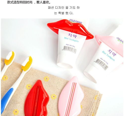 新奇有趣，韩国卡通挤牙膏器 让日常挤牙膏也变得充满乐趣